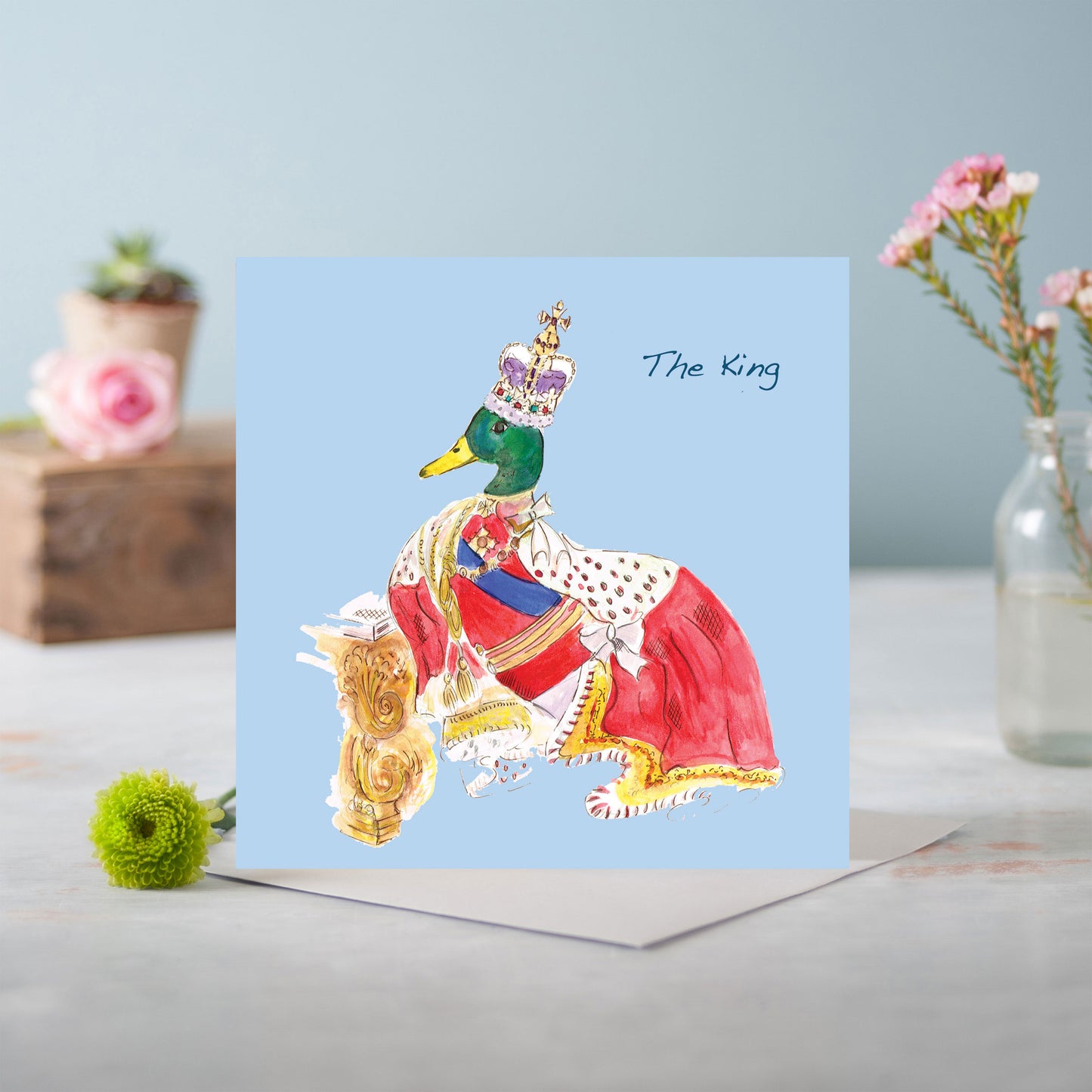 The King Greetings Card - Pack of 6