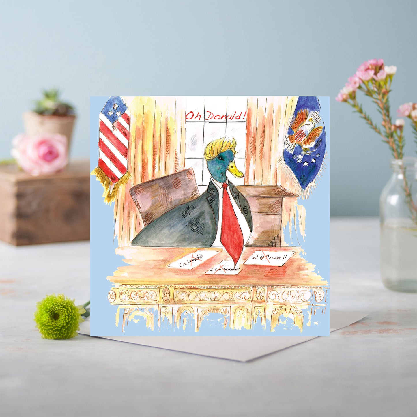 Donald Trump Greetings Card - Pack of 6