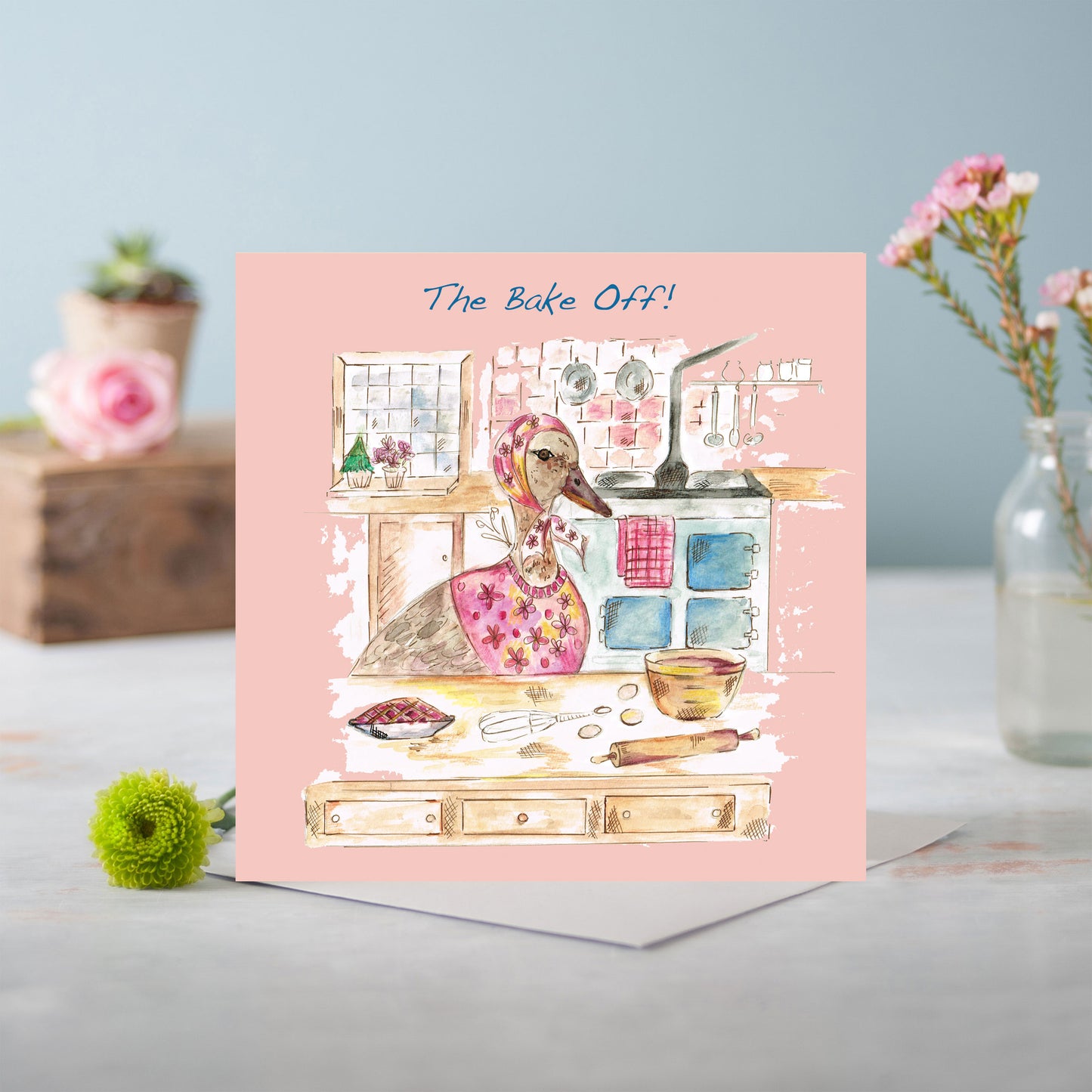 The Bake Off Greetings Card - Pack of 6