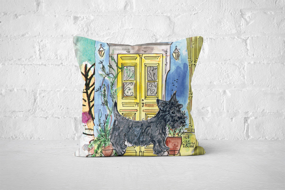 At Home With Scottie Cushion