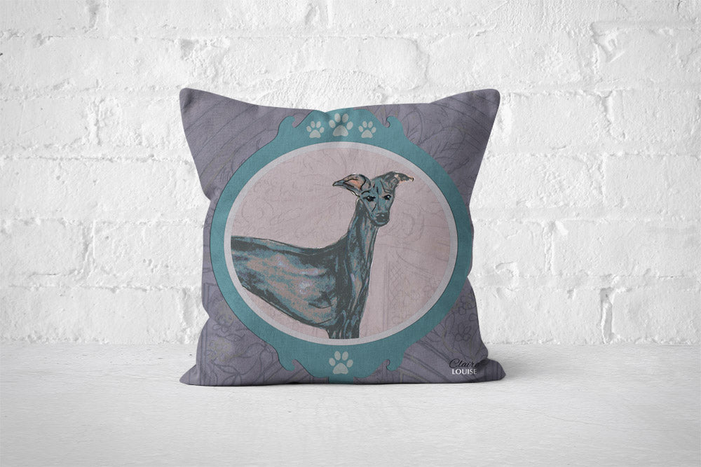 Picture This Greyhound Cushion