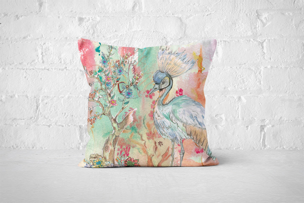 Blue Bird Cushion