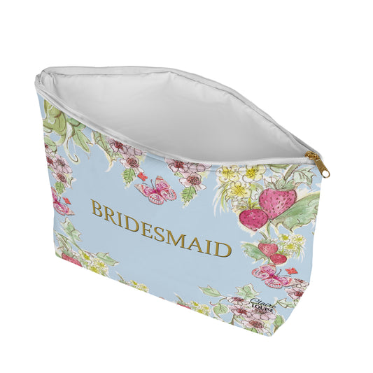 Bridesmaid Strawberries Cosmetic Bag