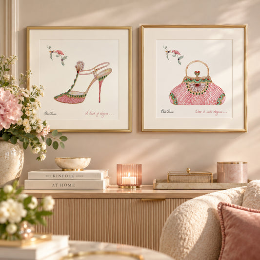 Chaussure Clara Mounted Shoe Print