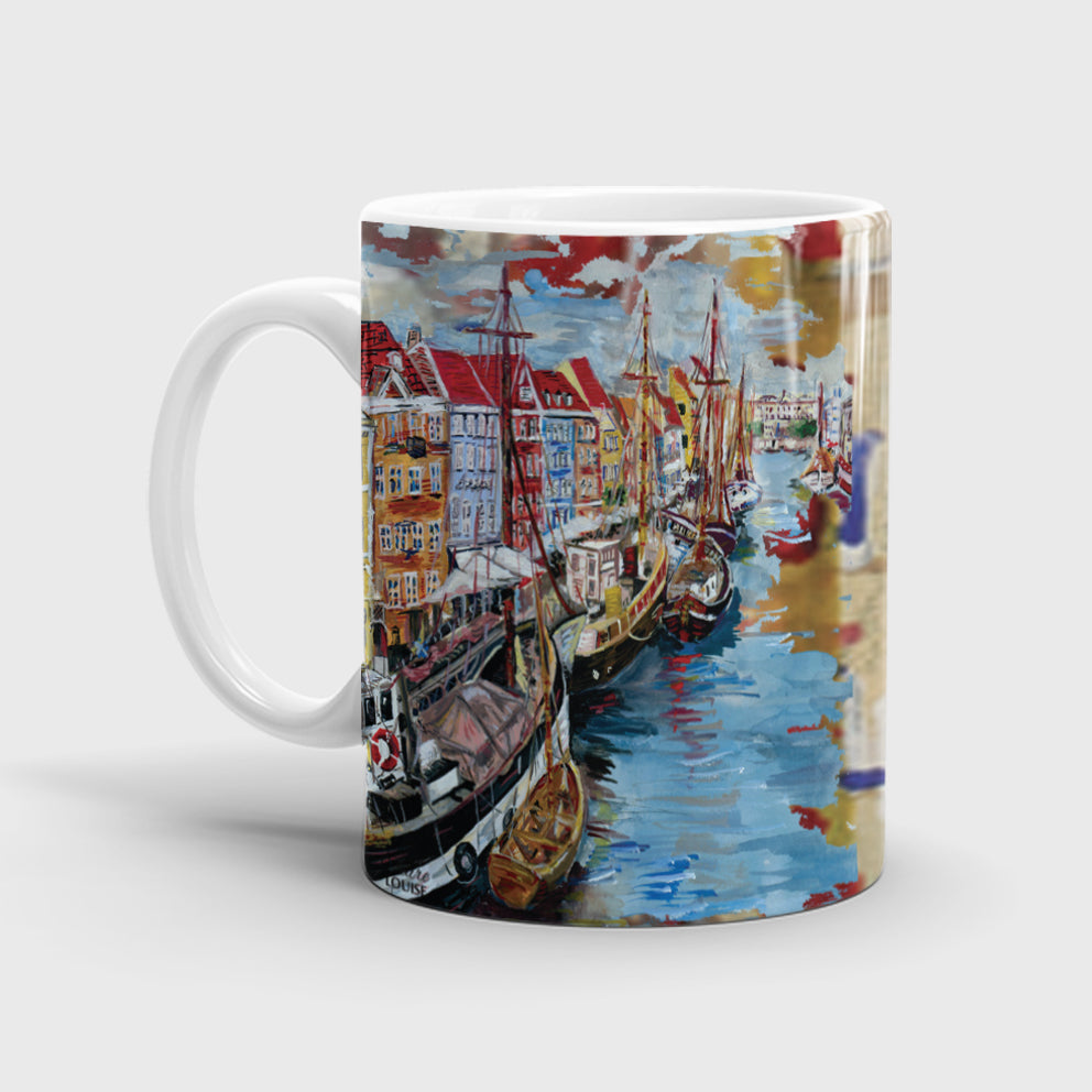 Nyhavn Quay Ceramic Mug