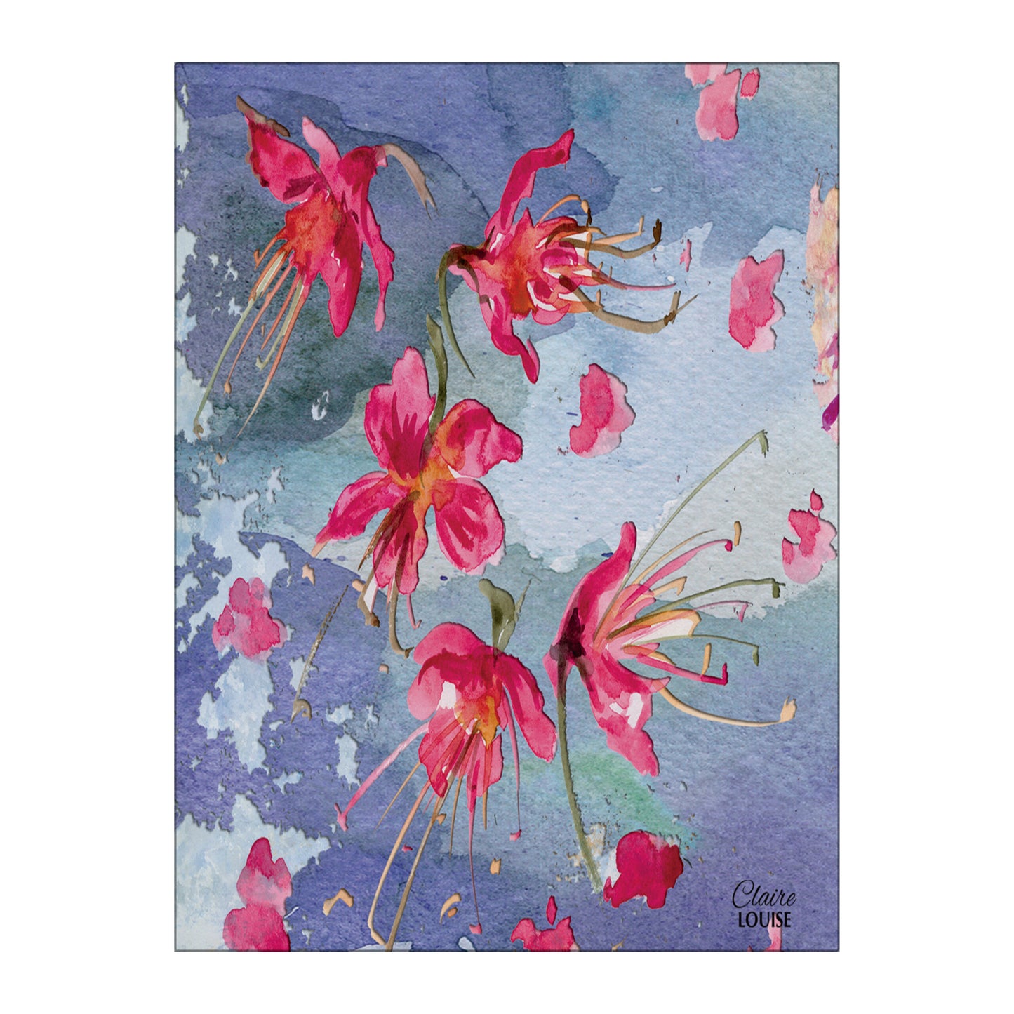 Crimson Glass Wall Art