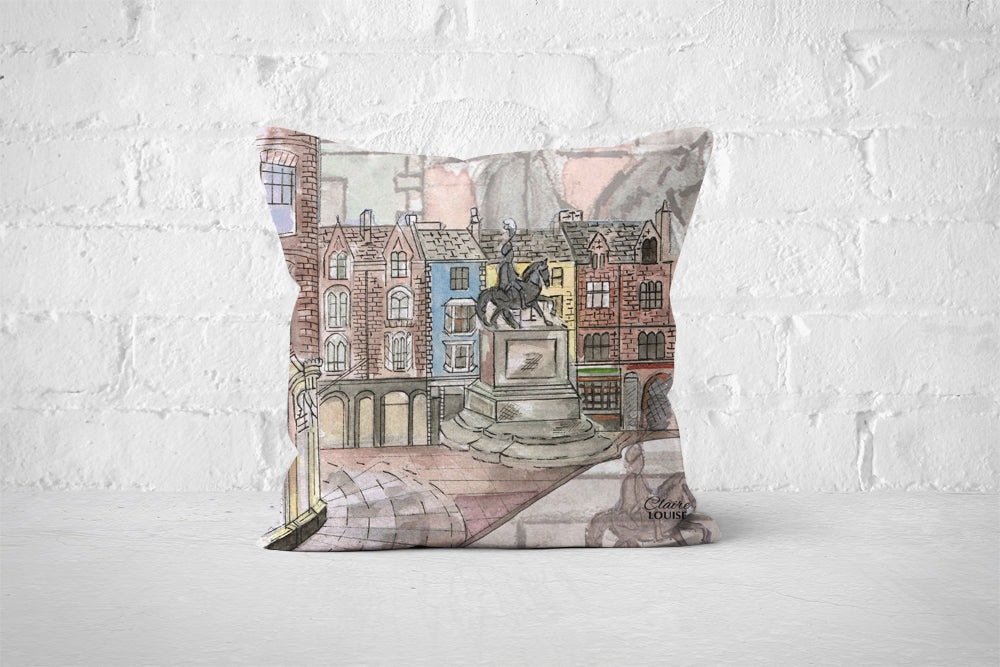 Durham Market Place Cushion