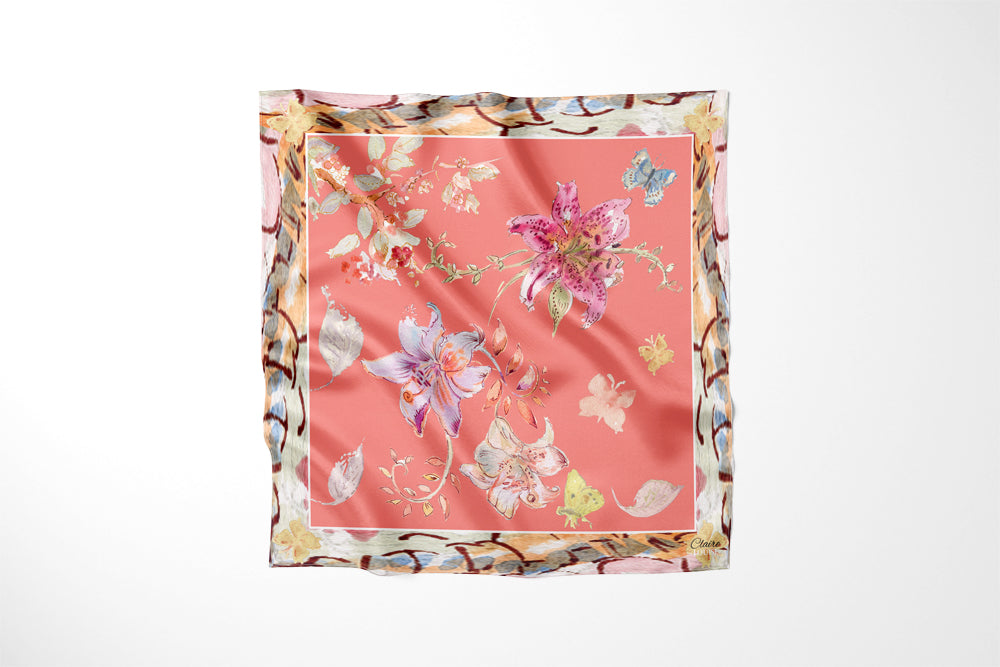 Fancy Floral Scarf