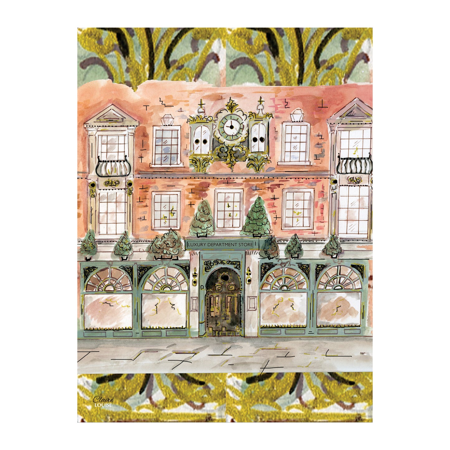 Fortnum And Mason Glass Wall Art