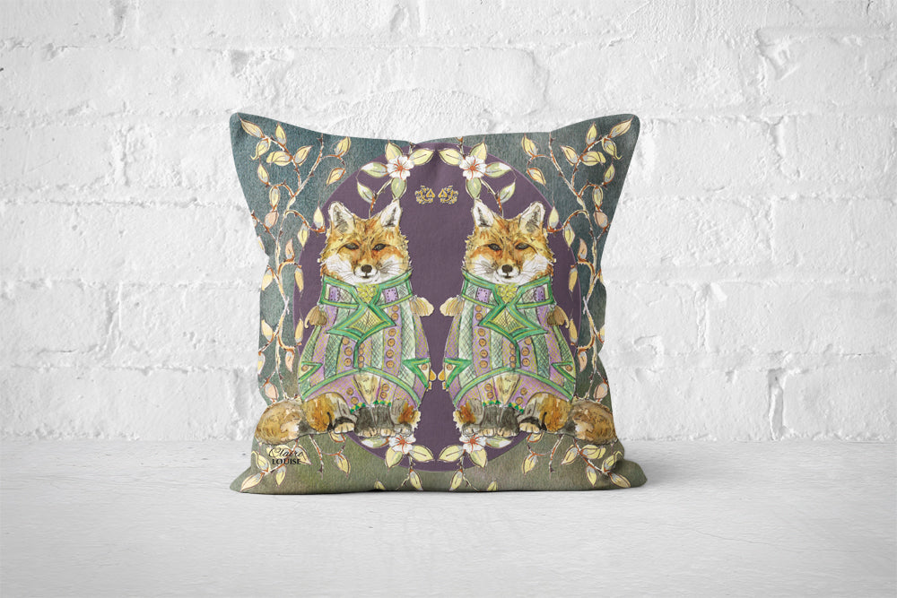 The Gentry Fox Cushion