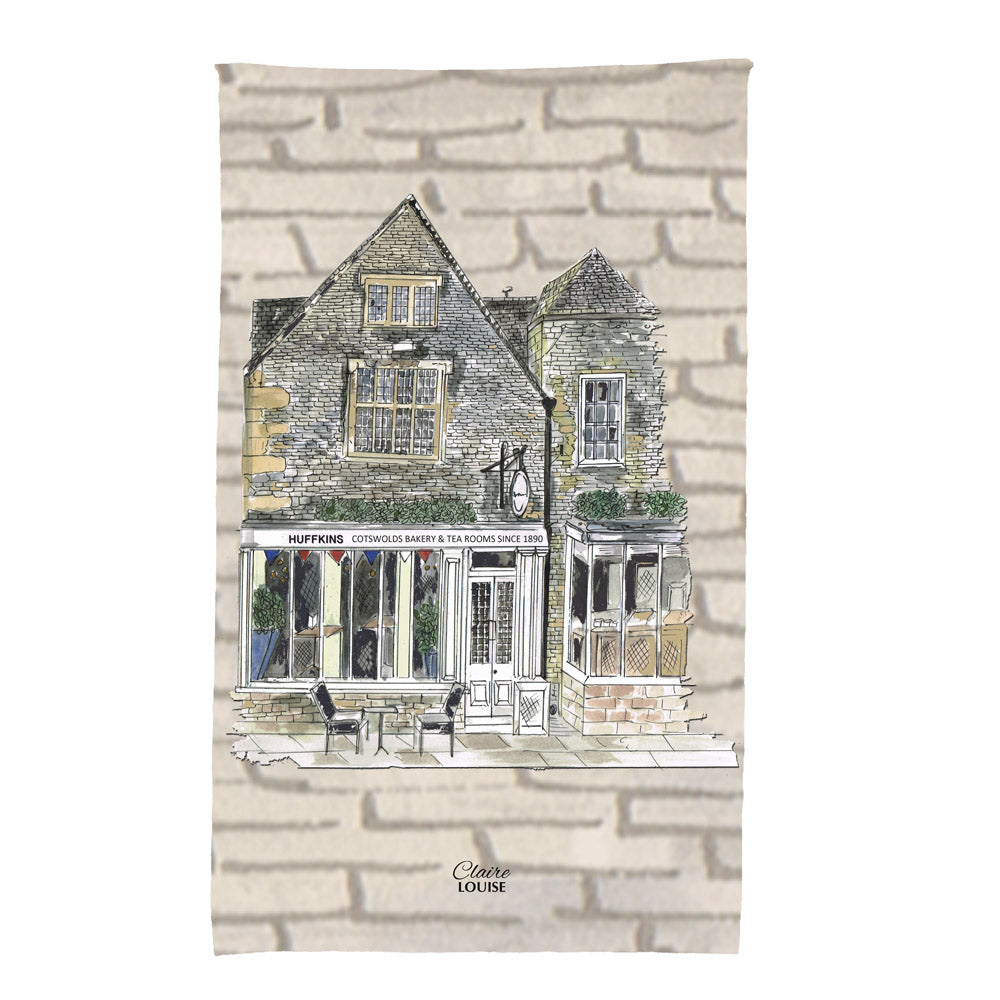 Huffkins Tea Rooms Tea Towel