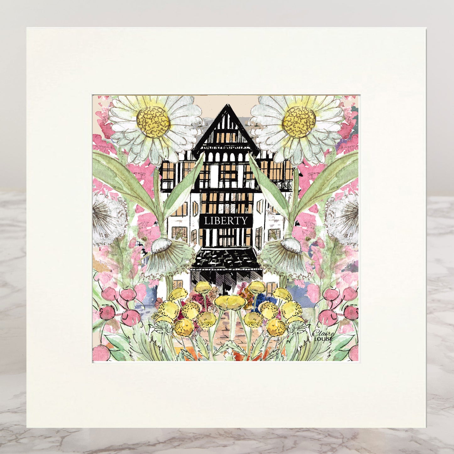 Liberty In Full Bloom Mounted Print