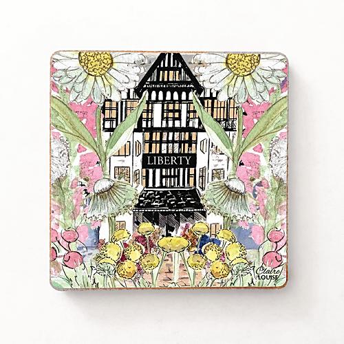 Liberty In Full Bloom Fridge Magnets