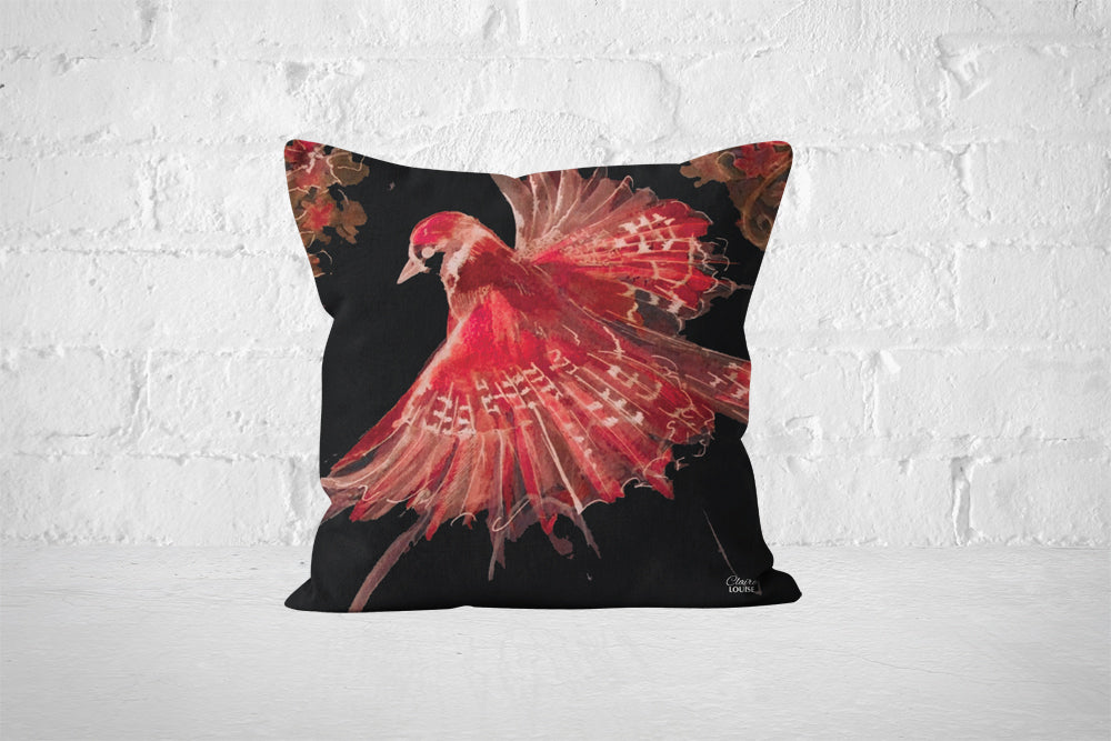 In Your Dreams Red Cushion