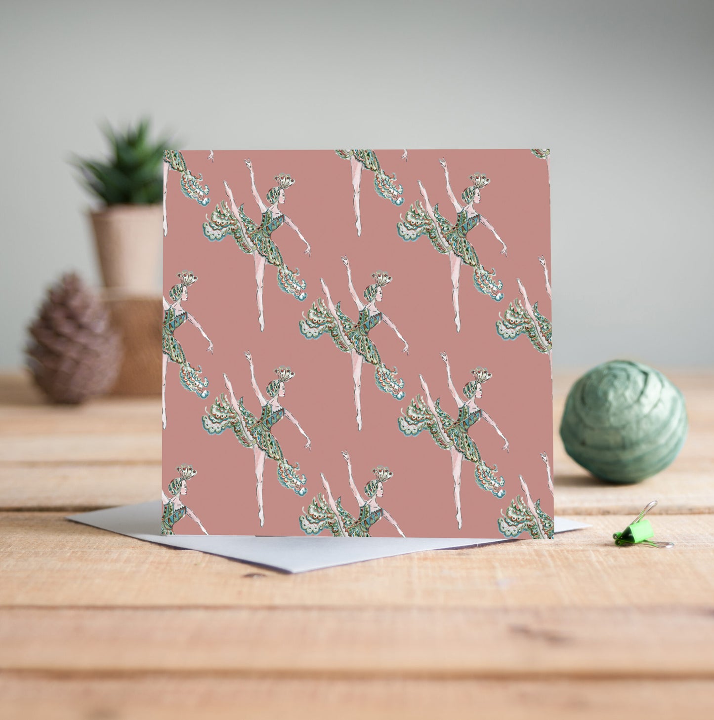 Ballet Dancers Greeting Card - Pack of 6
