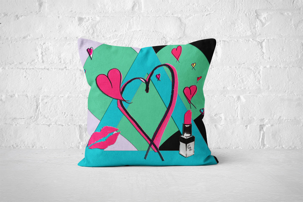 Lipstick Love Cushion