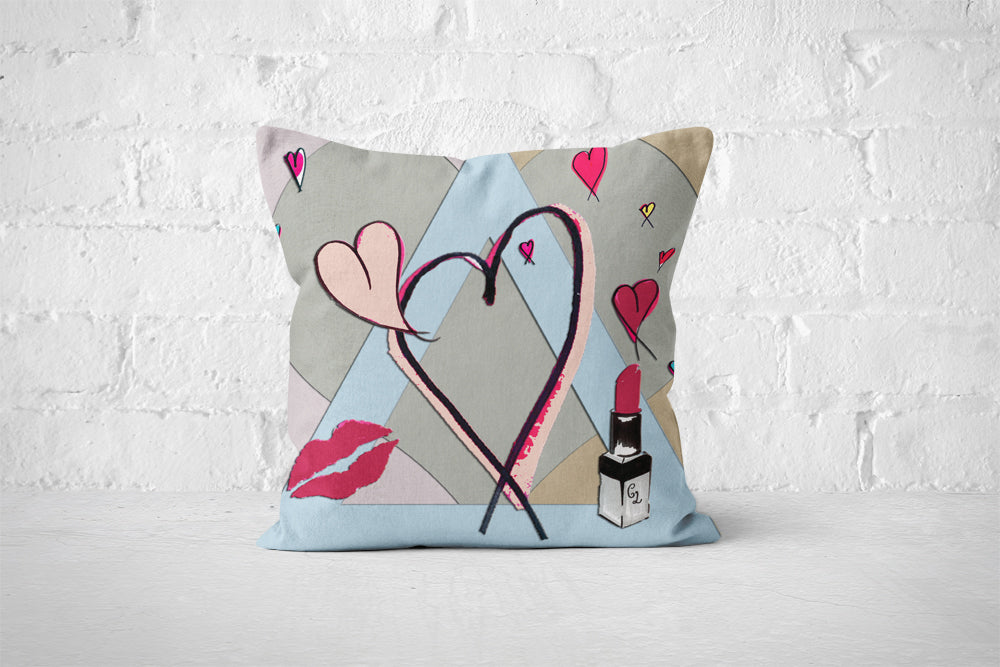 Lipstick Love Nude Cushion