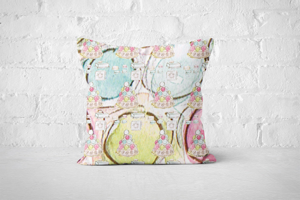 Laduree inspired Macaron Cushion