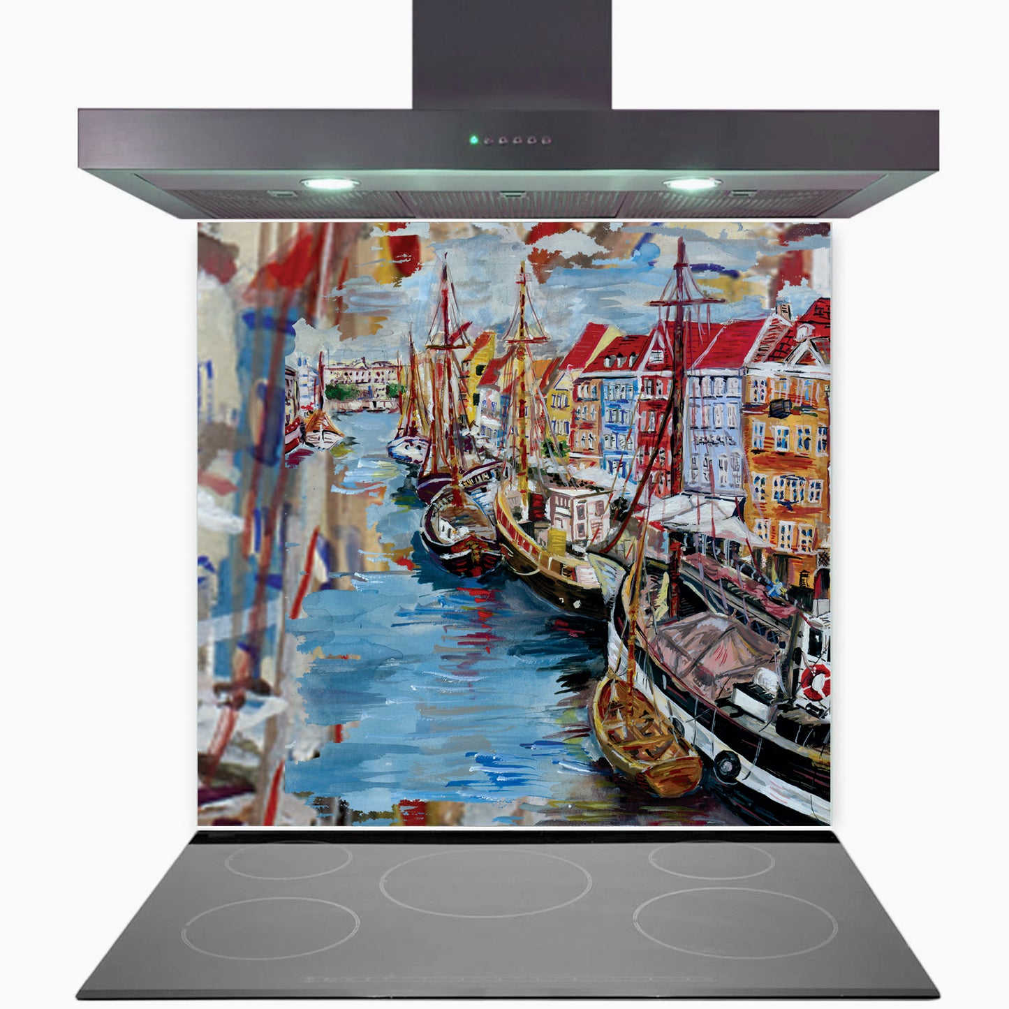 Copenhagen Kitchen Glass Splashback