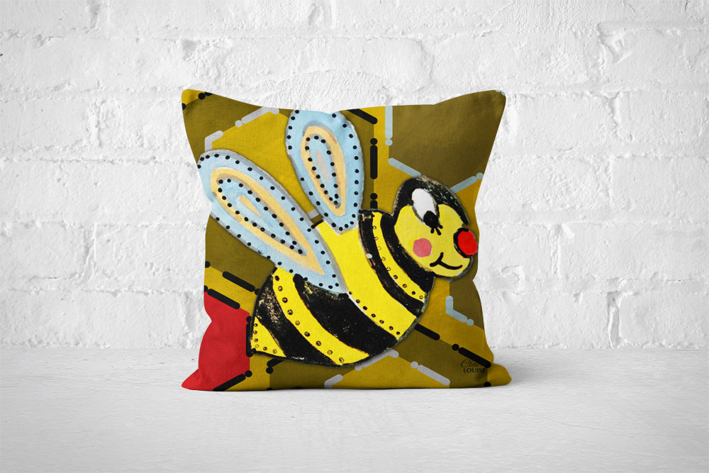 Bumble Bee Cushion