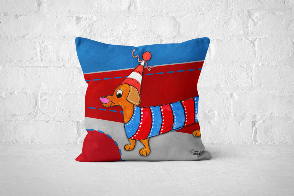 Sausage Dog Cushion