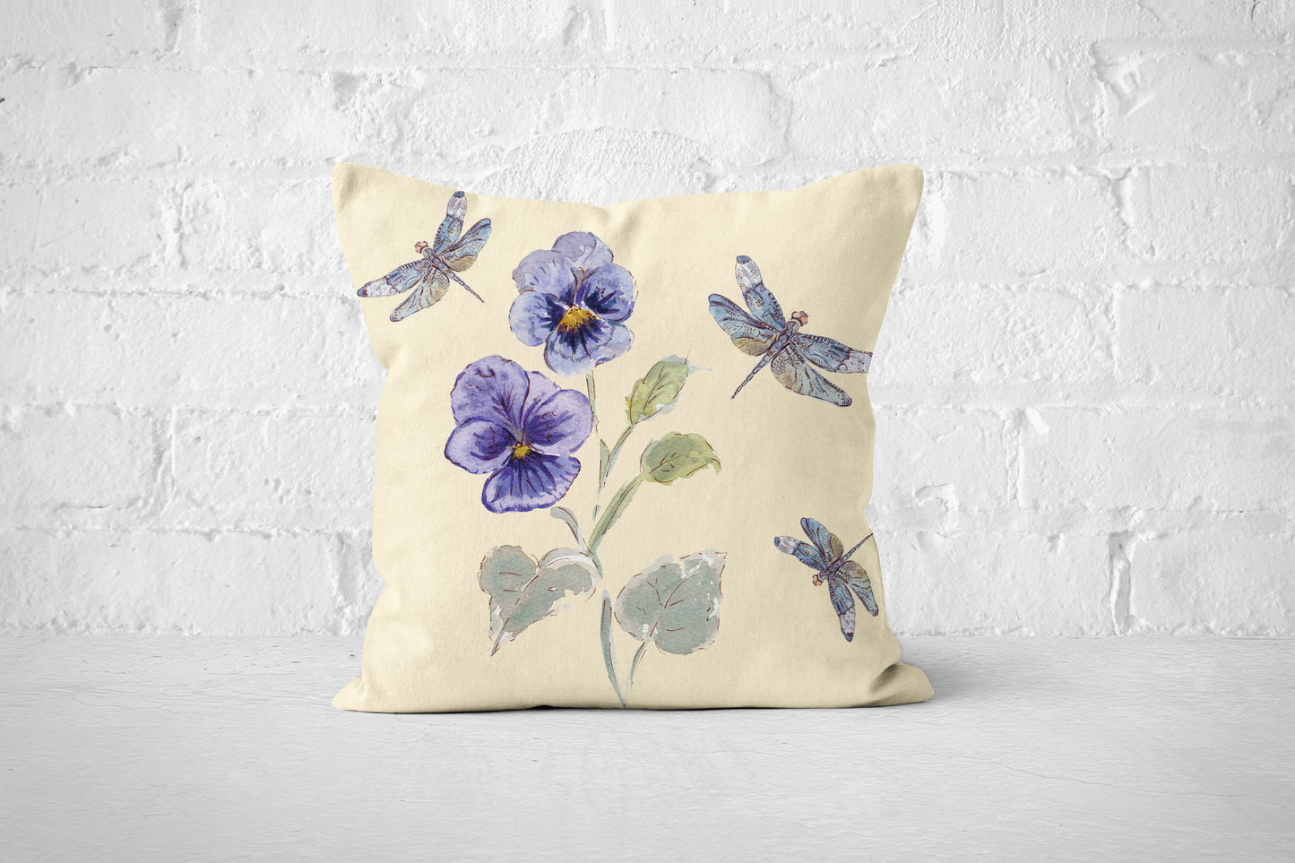 Pansies Cushion