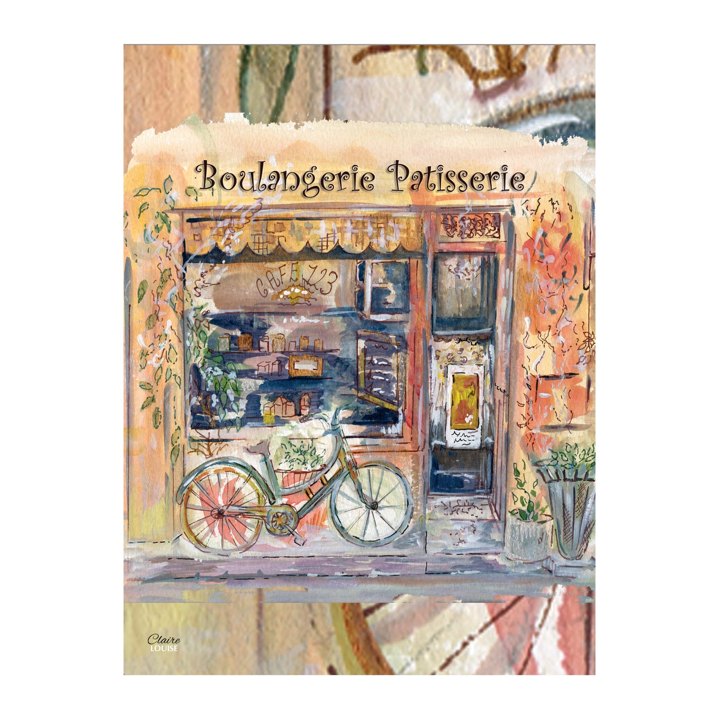 Patisserie Glass Wall Art