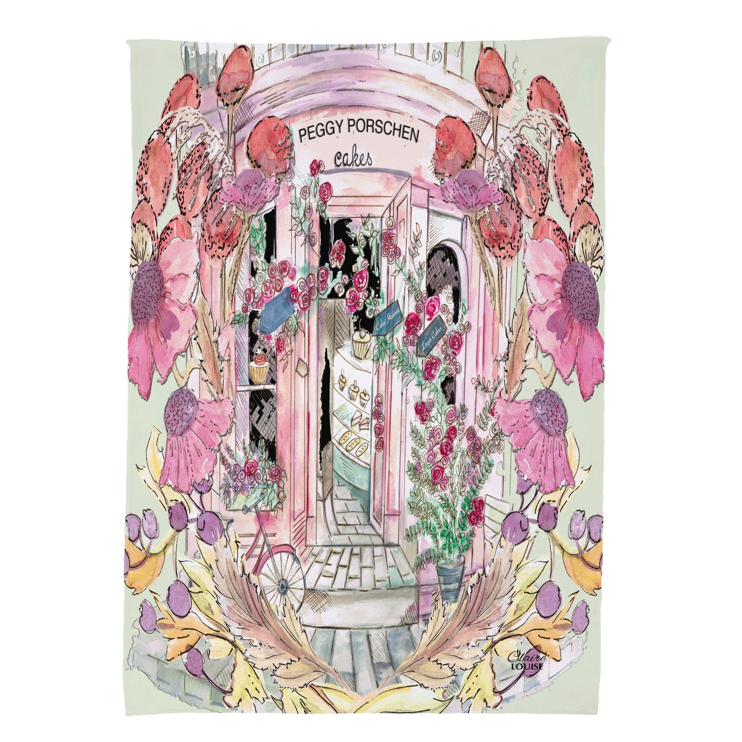 Peggy Porschen In Full Bloom Blanket
