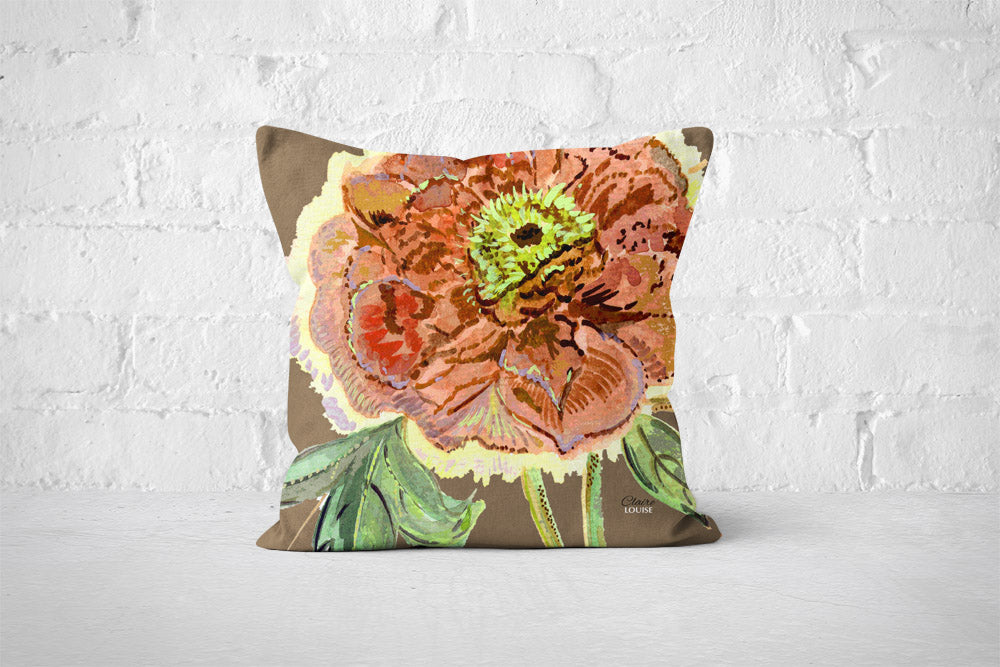 Mocha Romance Cushion