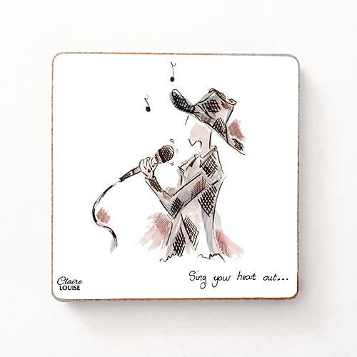 Singer Fridge Magnets