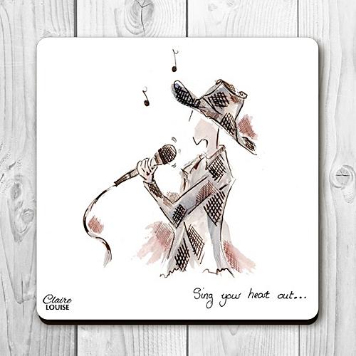 Singer Coaster