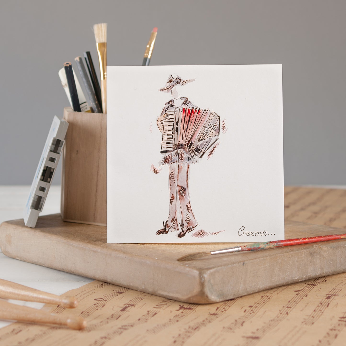 The Accordion - Pack of 6