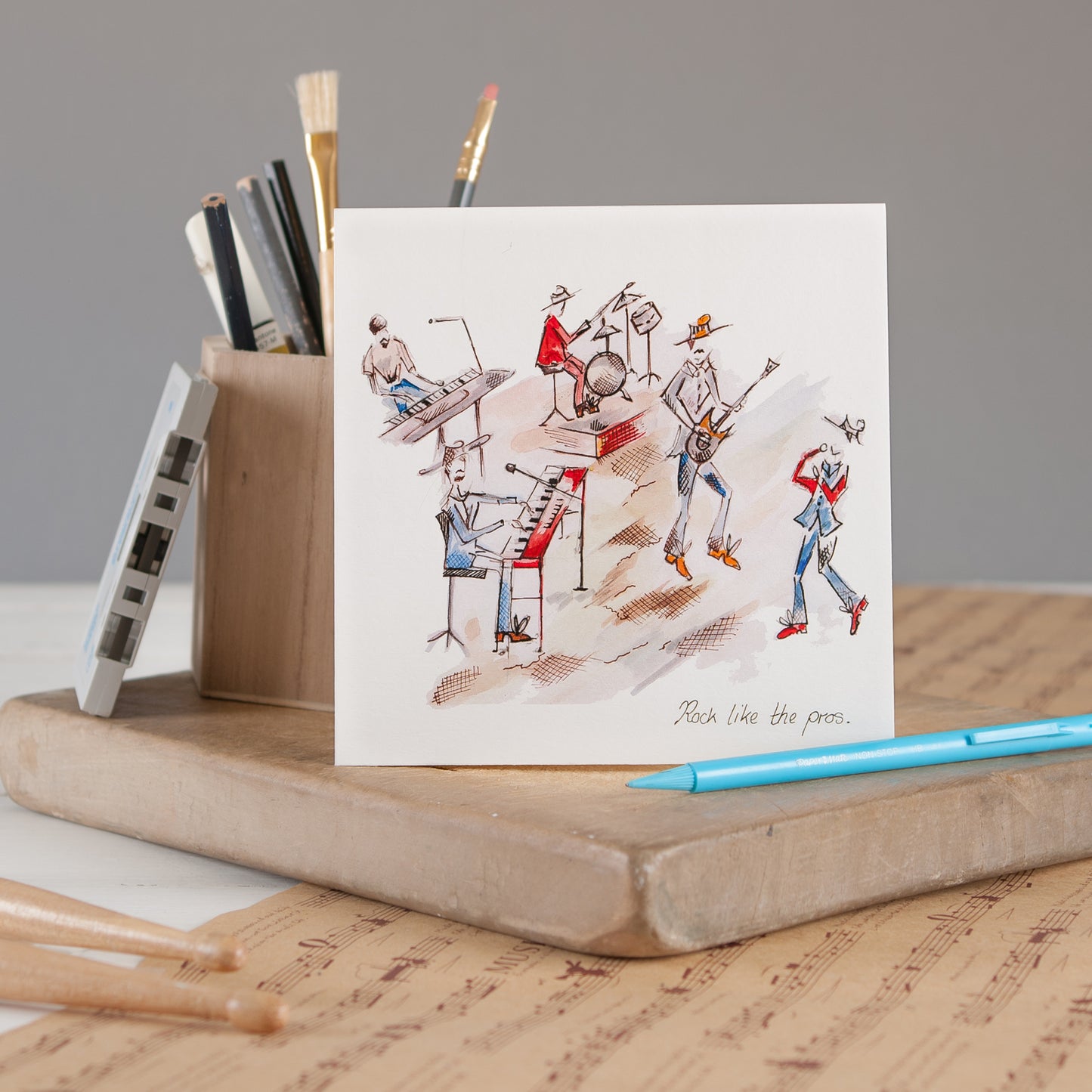 Rock Like The Pros - Pack of 6