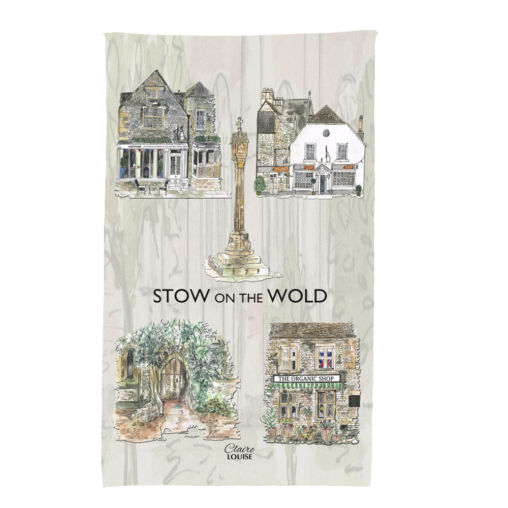 Stow On The Wold Tea Towel