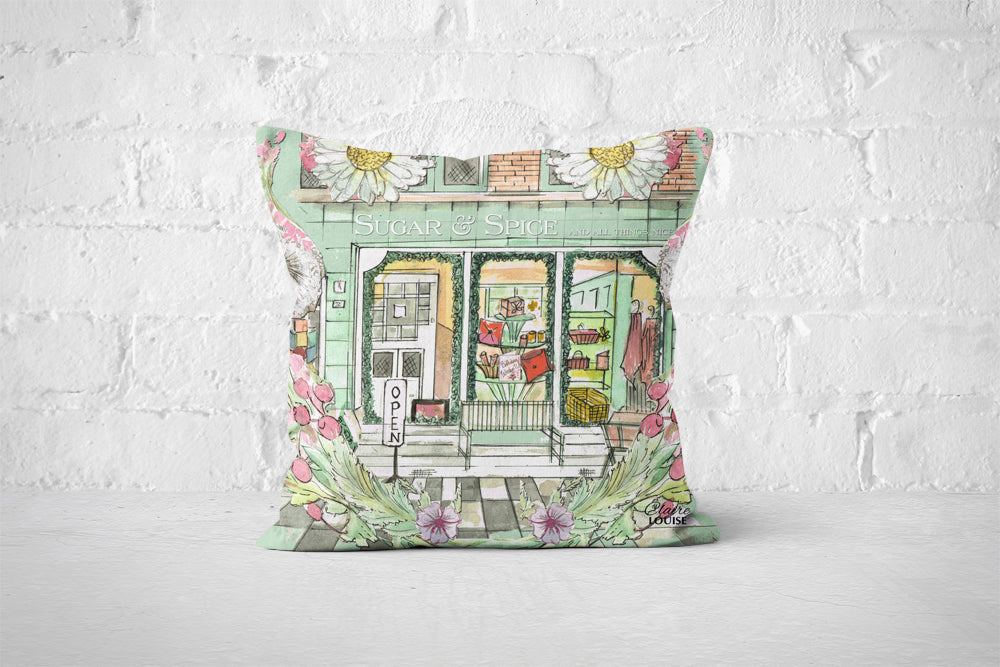 Sugar And Spice In Full Bloom Cushion