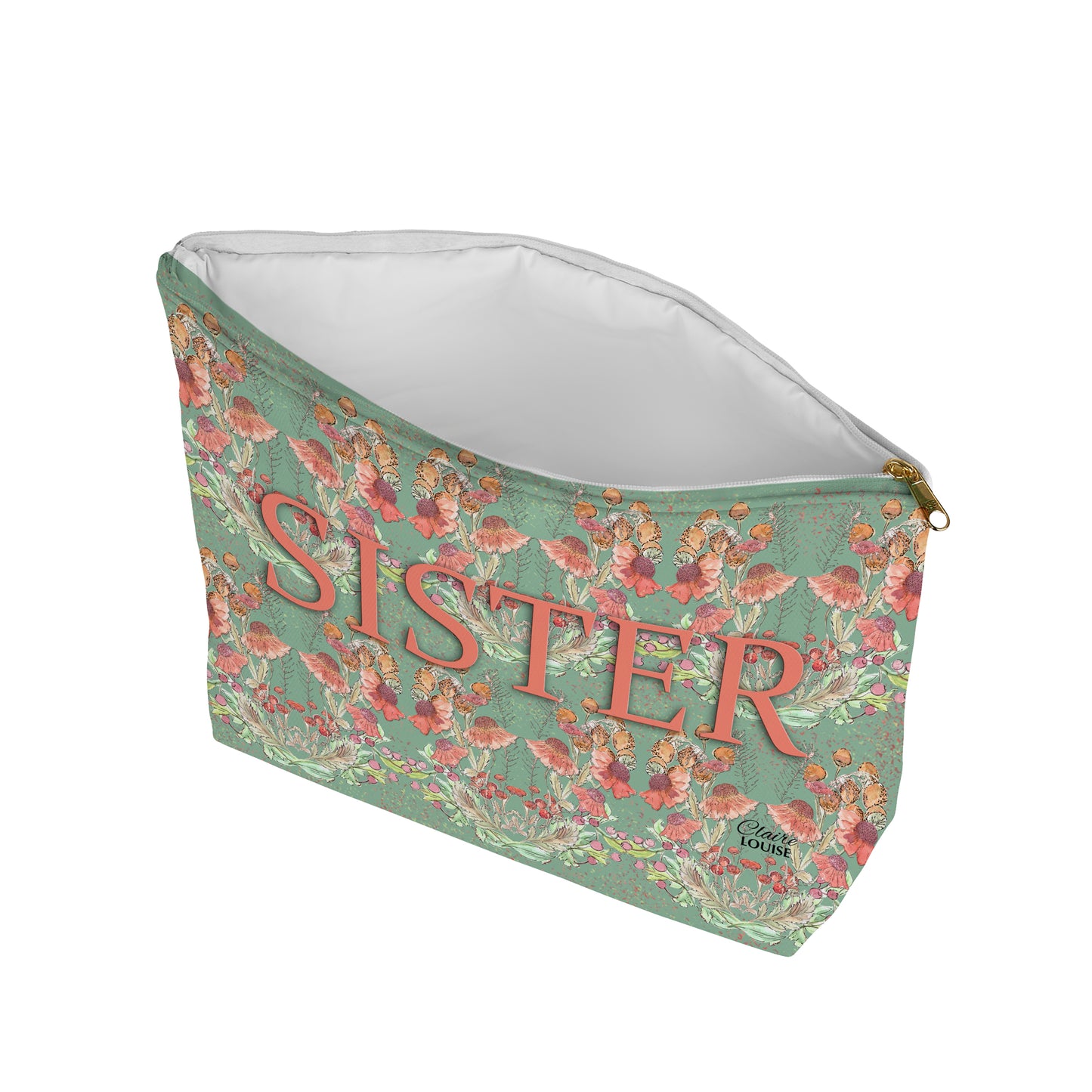 Sister Garden Bloom Cosmetic Bag