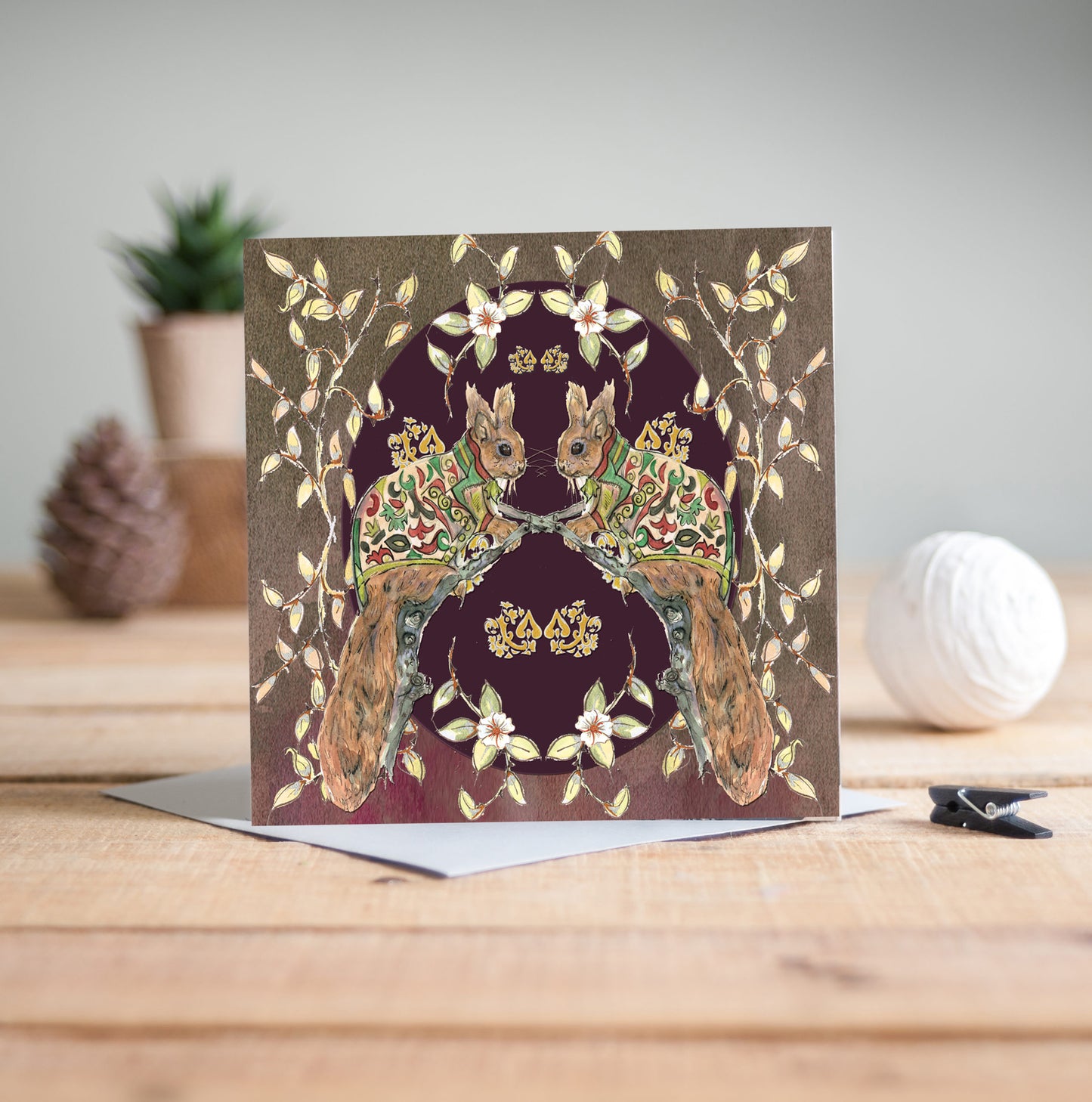 The Squirrels Greeting Card - Pack of 6