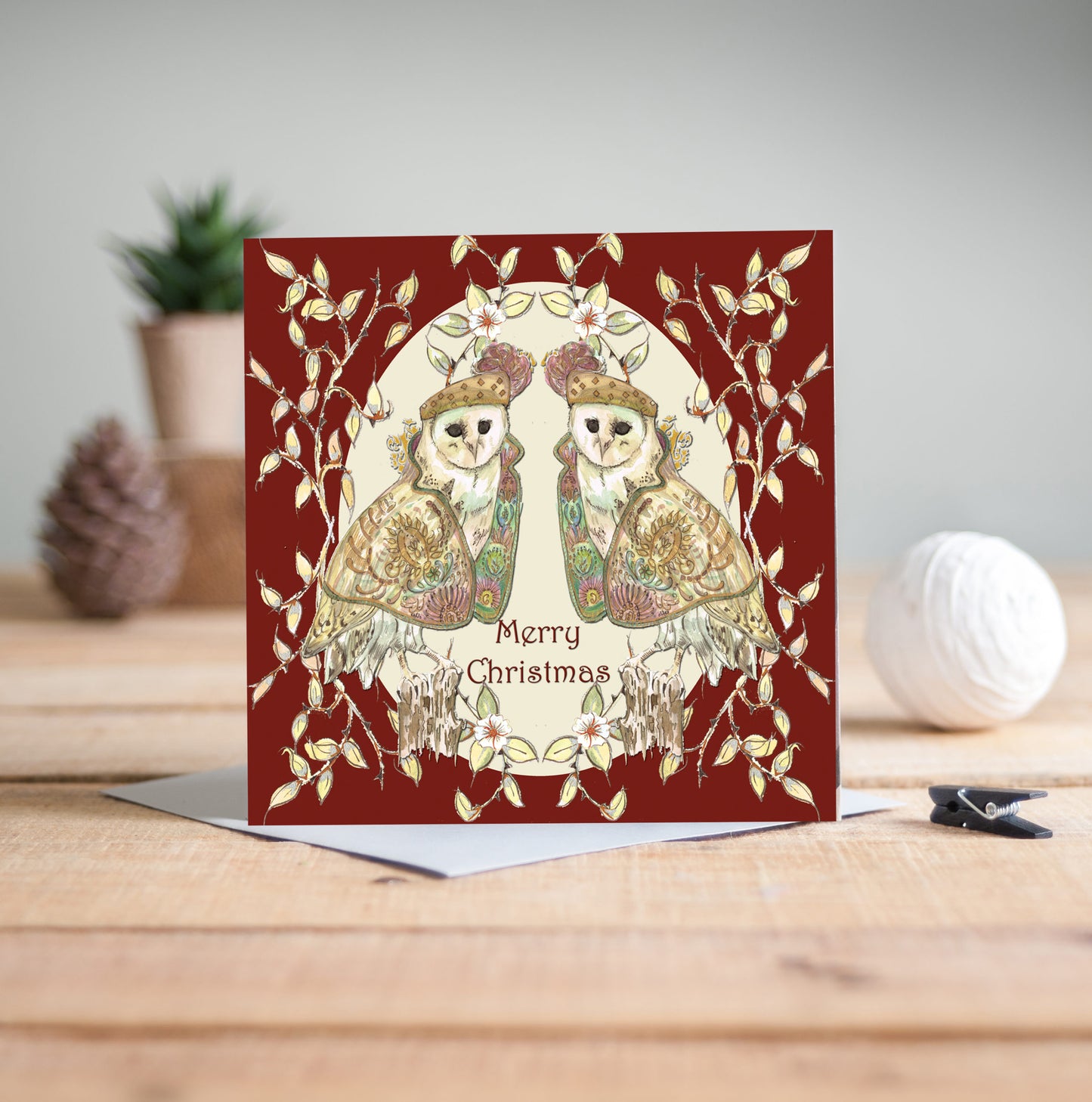 The Owls Christmas Card - Pack of 6