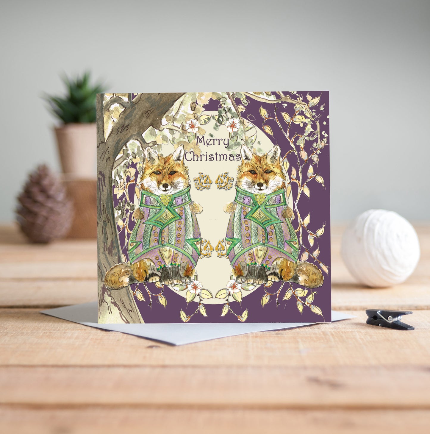 The Foxes Christmas Card - Pack of 6