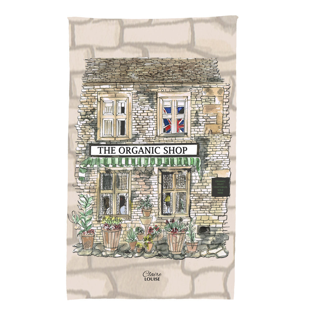 The Organic Shop Tea Towel