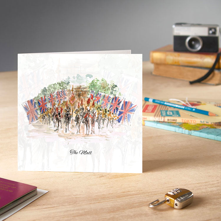 The Mall Greeting Card - Pack of 6