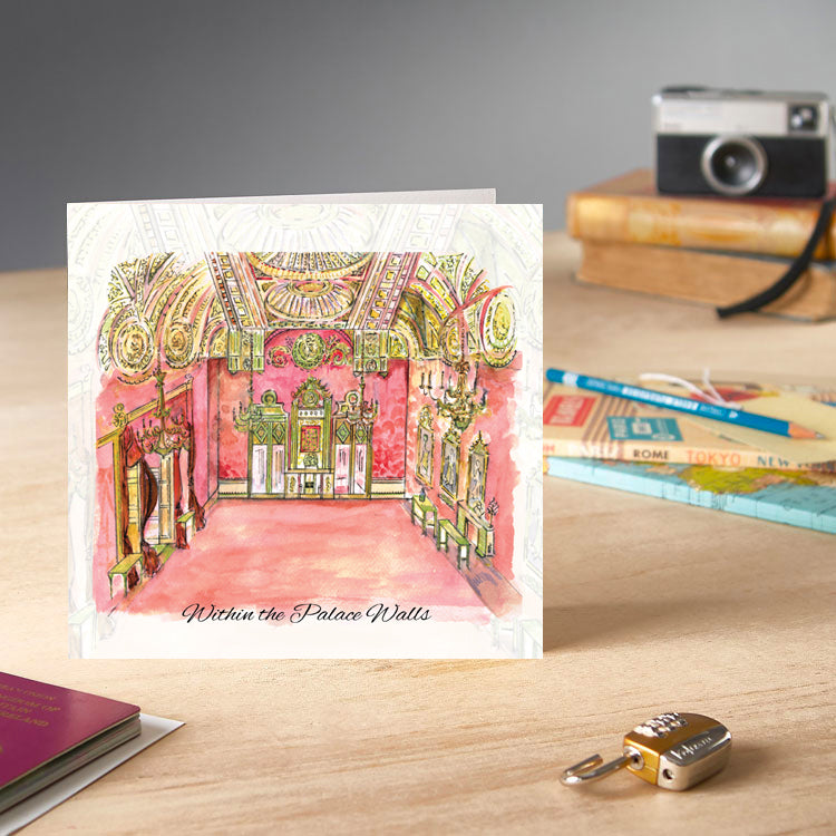Within the Palace walls Greeting Card - Pack of 6