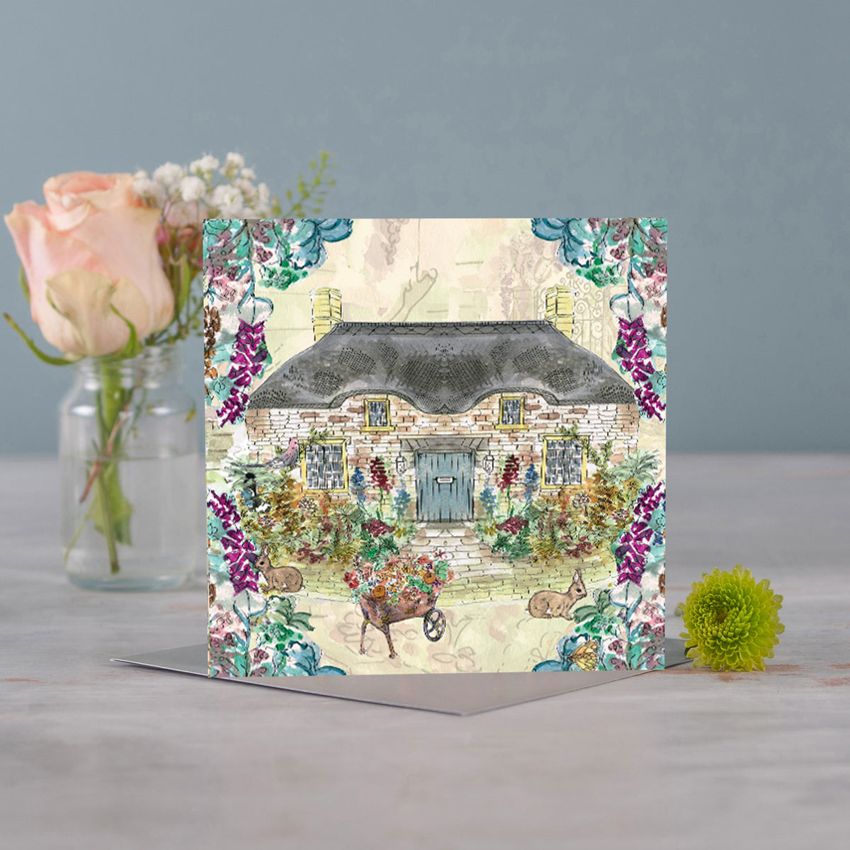 The English Cottage Garden Greeting Card - Pack of 6