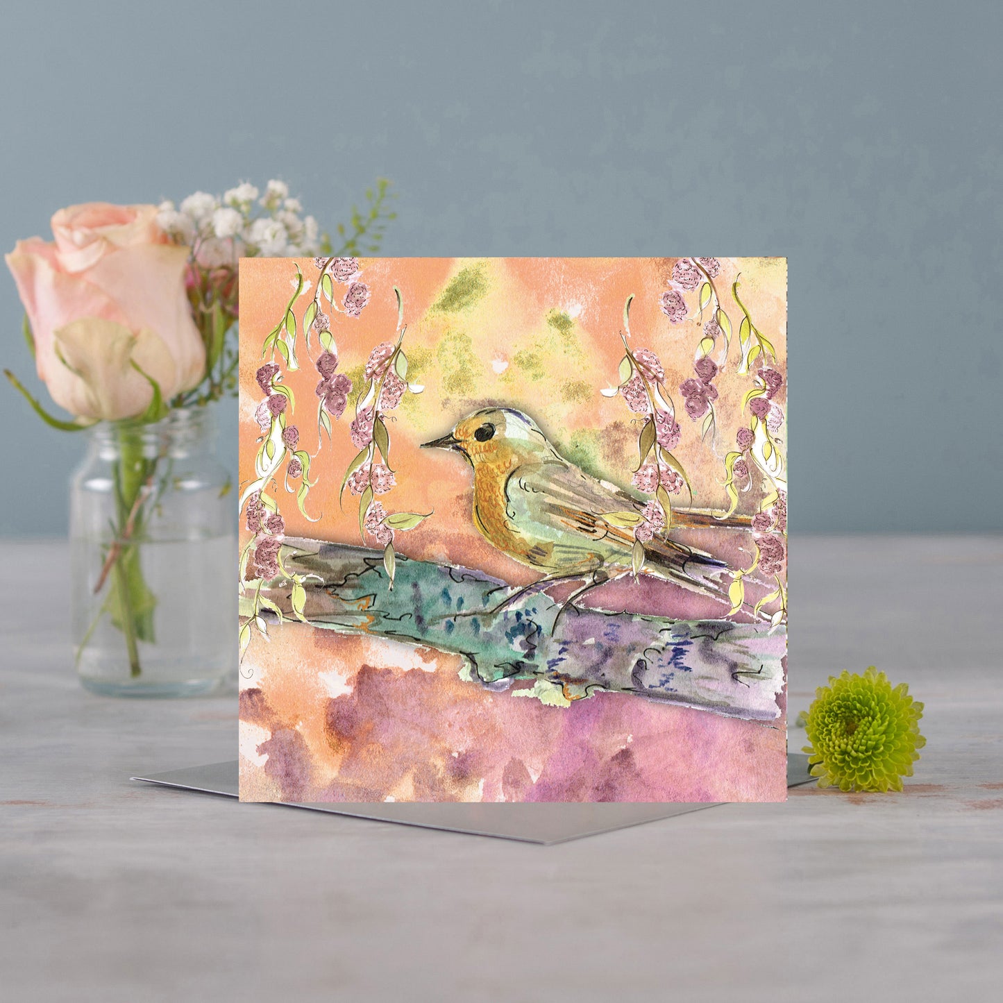 The Garden Robin Greeting Card - Pack of 6