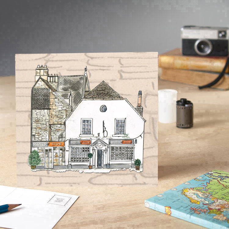 Scotts Of stow Inspired Greeting Card - Pack of 6