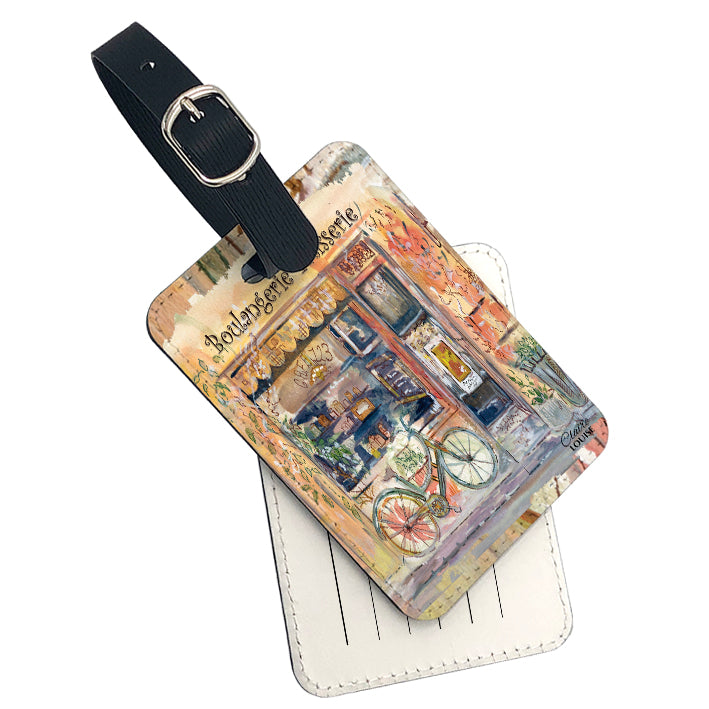 France Boulangerie Luggage Tag
