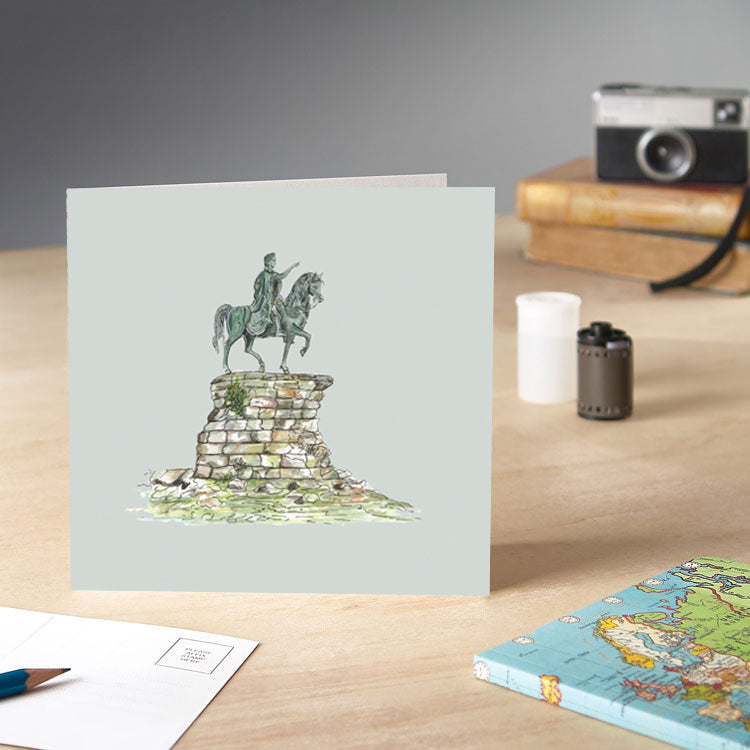 Windsor Copper Horse Greeting Card - Pack of 6