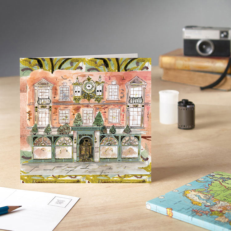 Fortnum and Mason inspired greetings card - Pack of 6