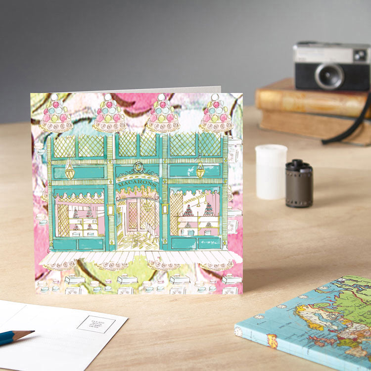 Laduree Inspired Greetings Card - Pack of 6