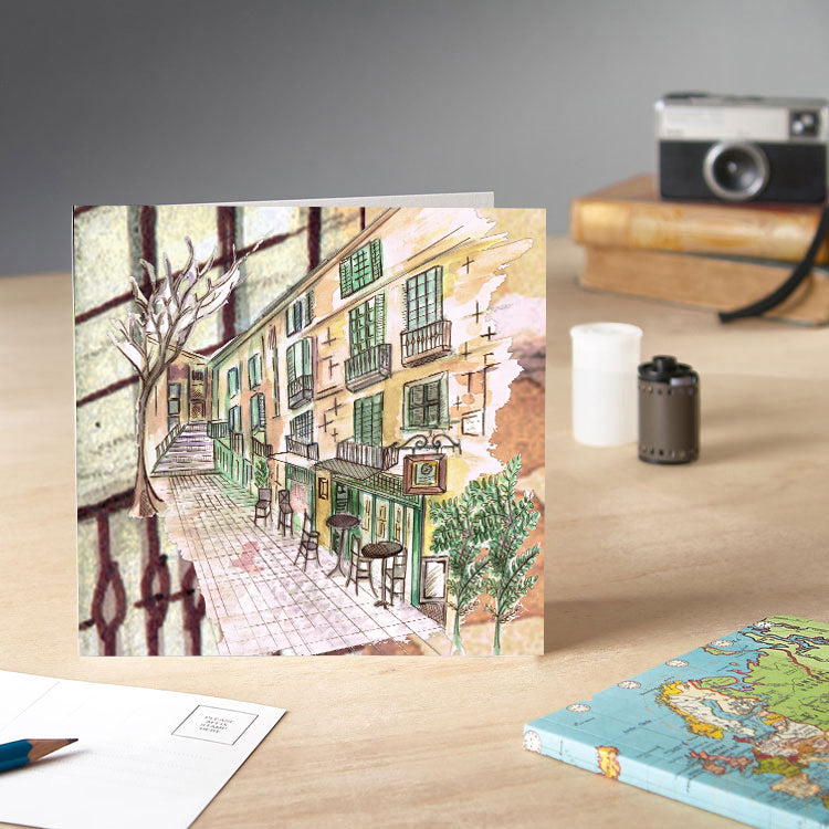 Palma Greetings Card - Pack of 6